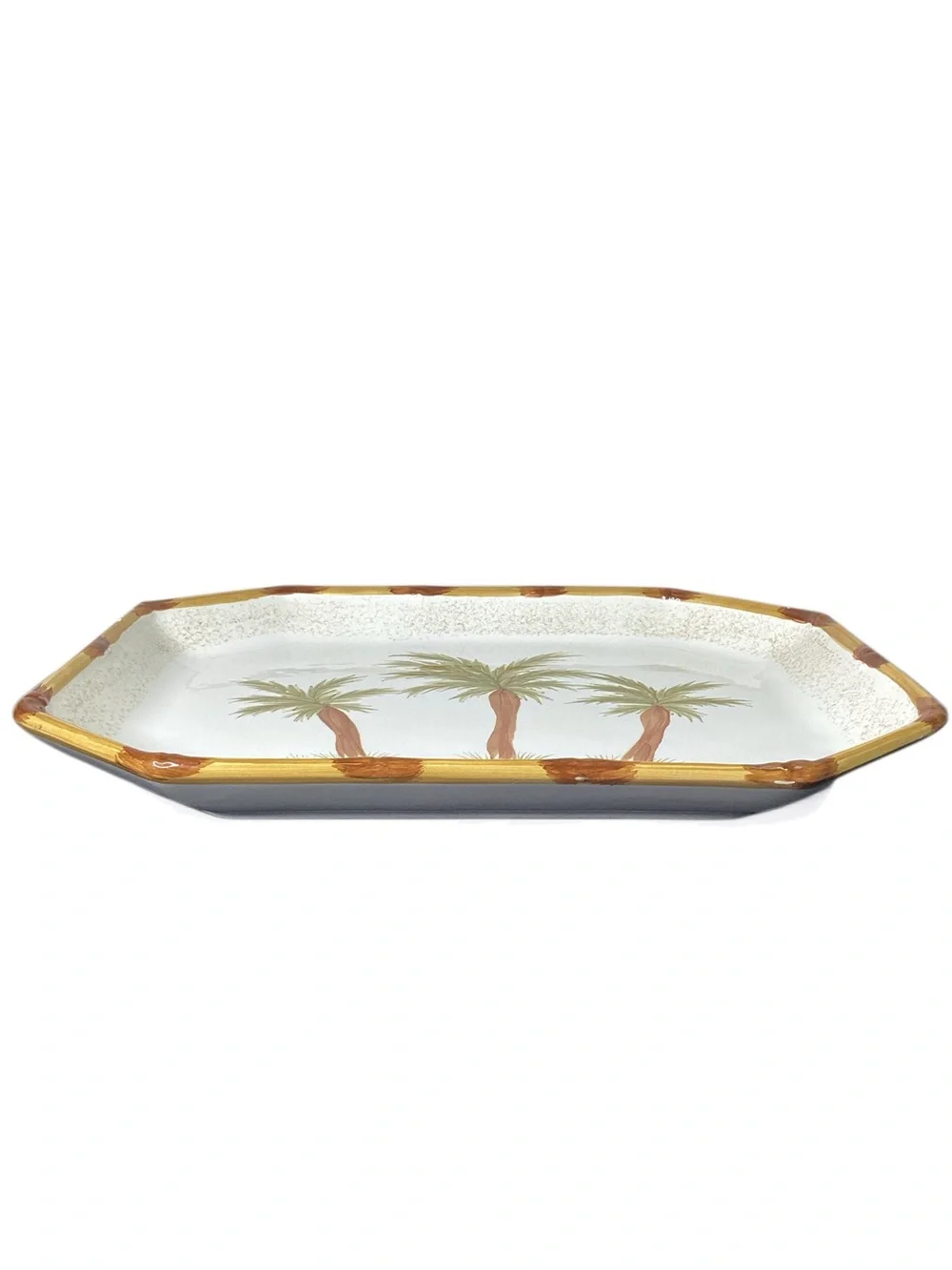 Vintage Century Large Ceramic Serving Platter 16x12.5”